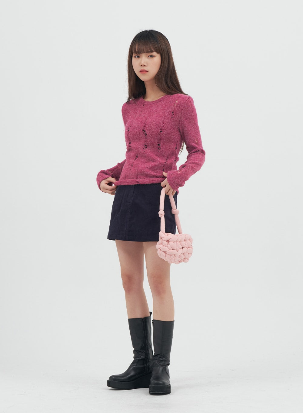 Destroyed Knit Pullover N2