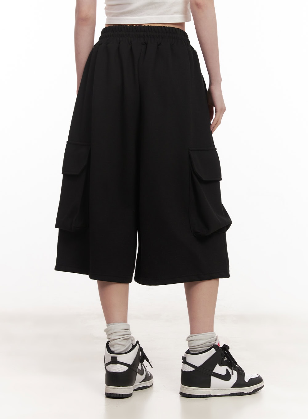 Cargo Oversized Bermuda Sweatshorts CM518