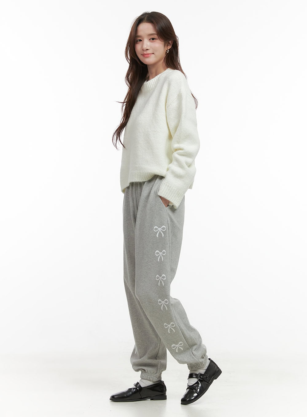 Cozy Ribbon Sweatpants OO421