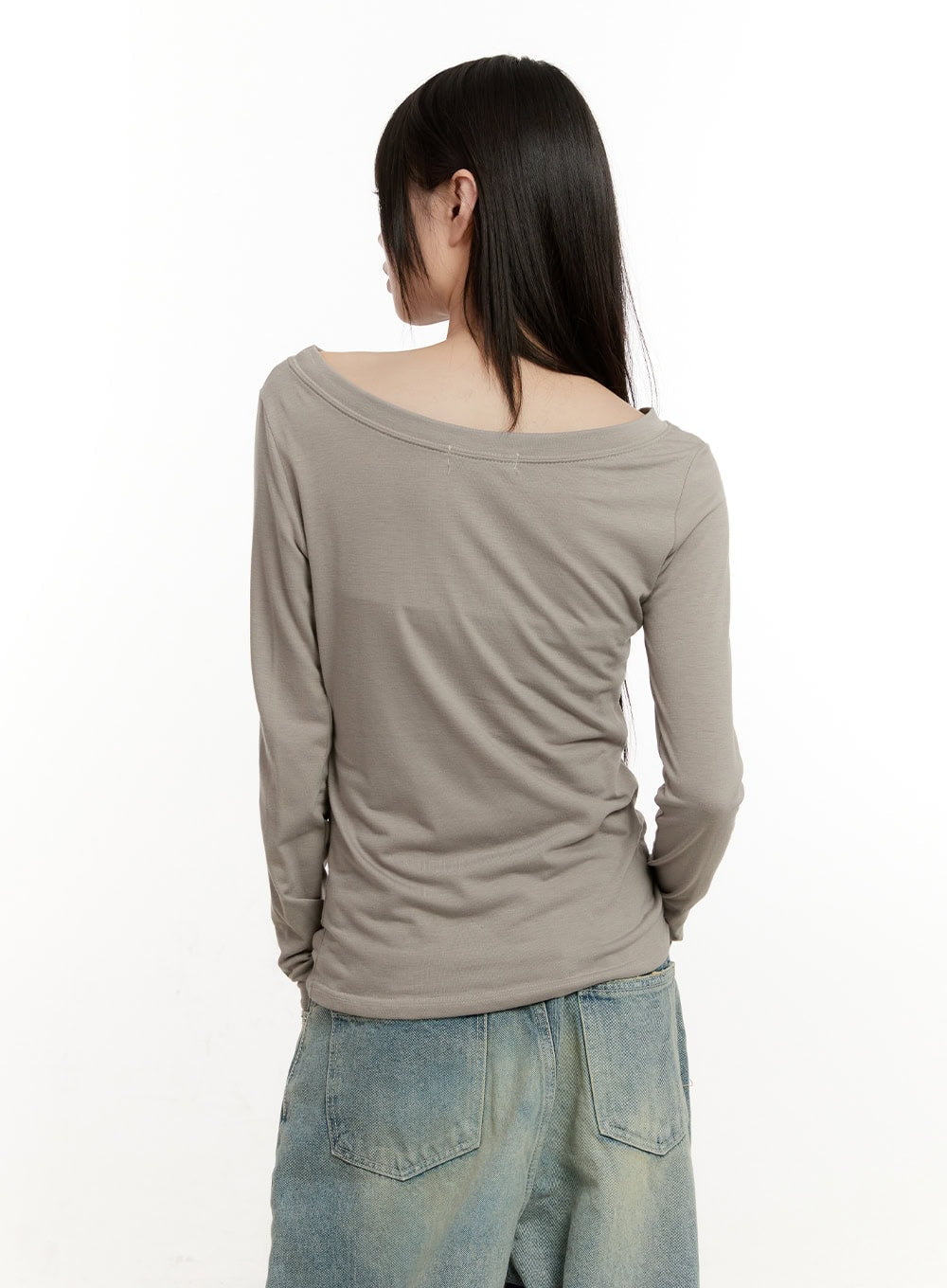 Casual Graphic Long-Sleeve Top CM513