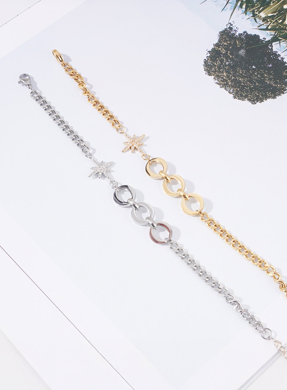 Glow Star Chain Bracelet IA517