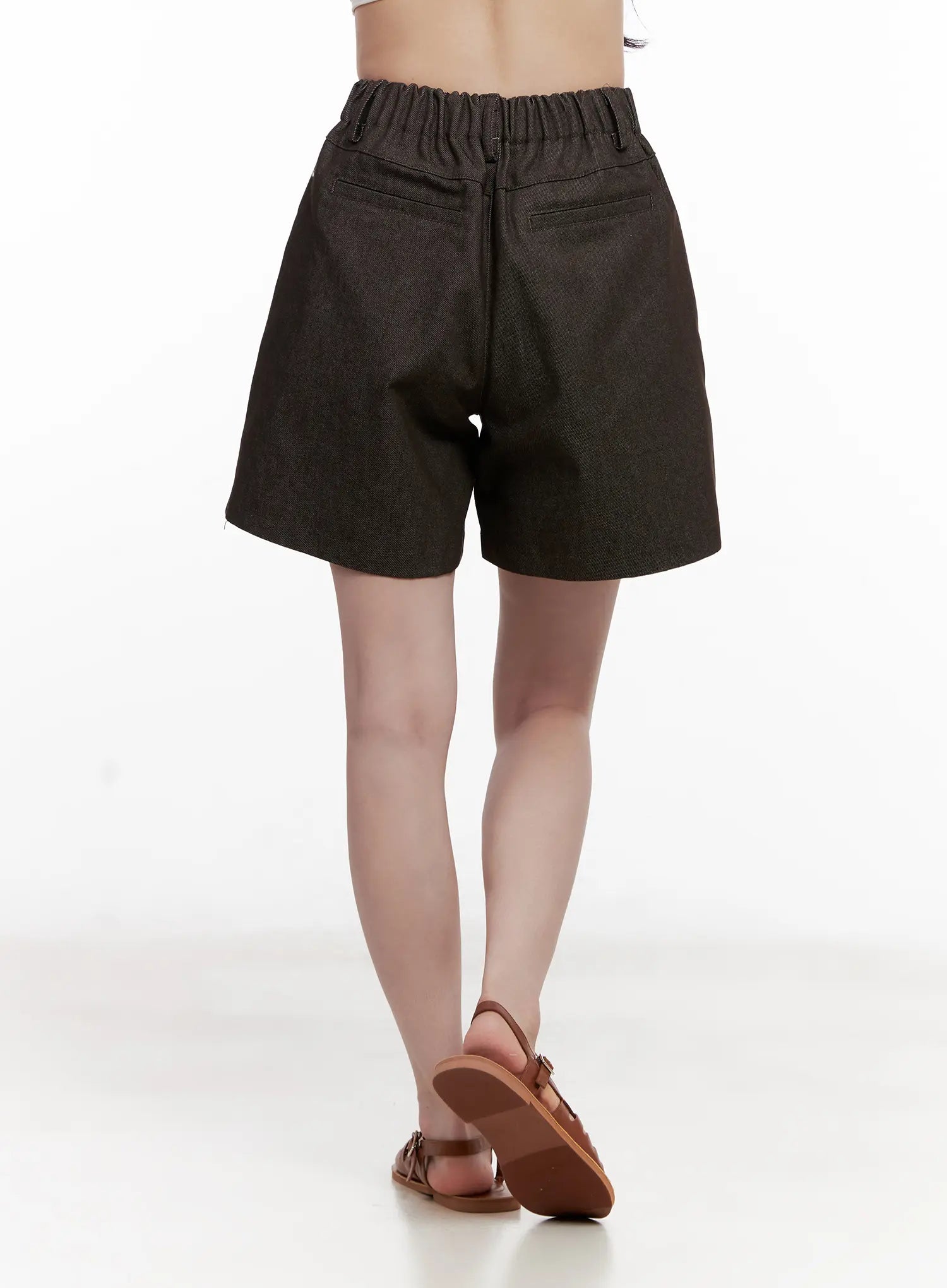 No-Fade Pocket Denim Shorts CL515