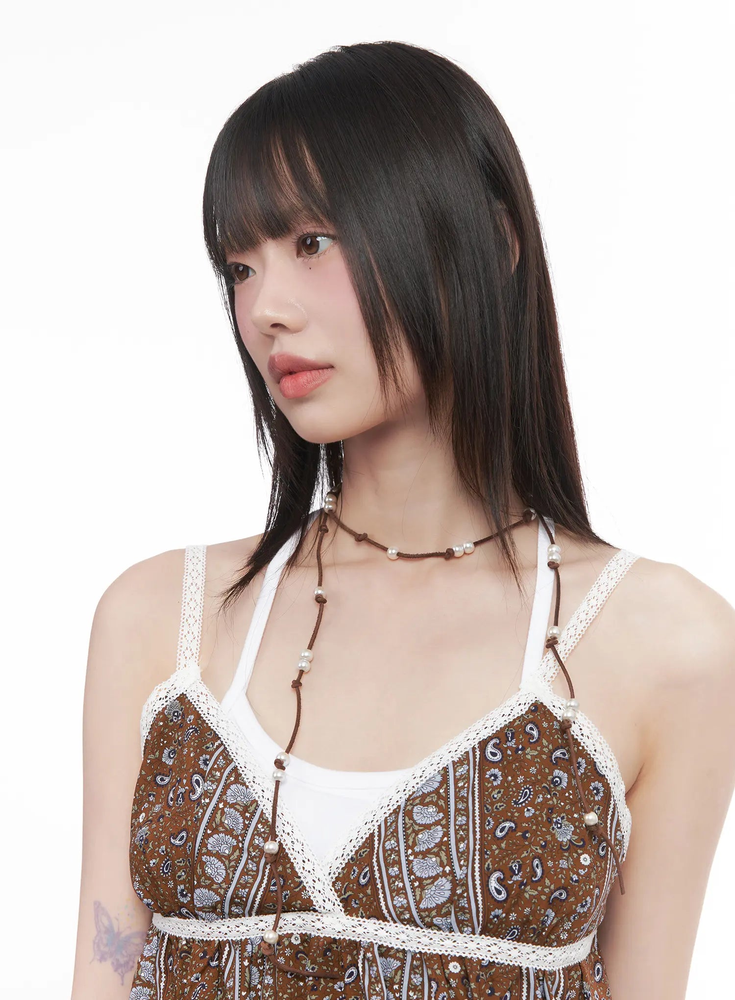 Blossom Scarf Necklace CU518