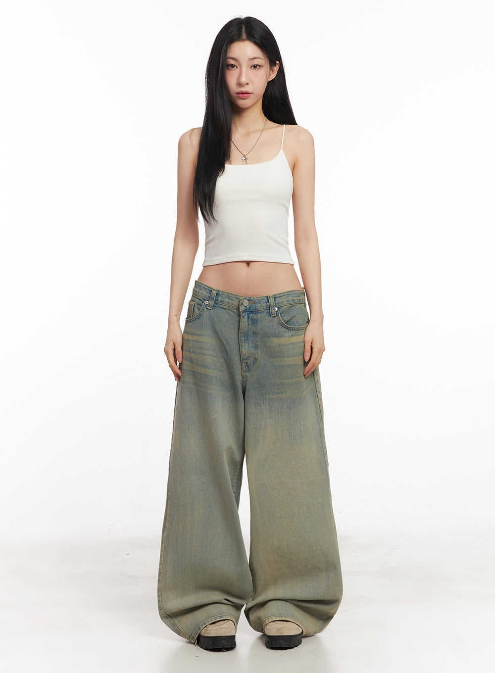 Essential Stretchy Crop Cami Top IY529