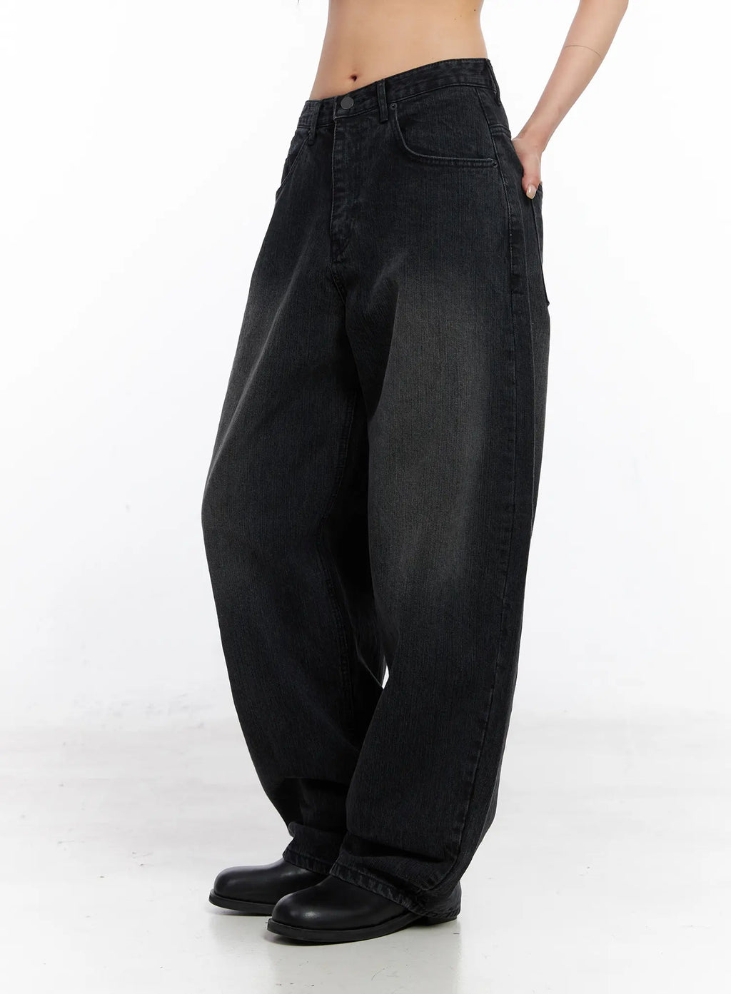 Ivey Washed Baggy Jeans CC1809