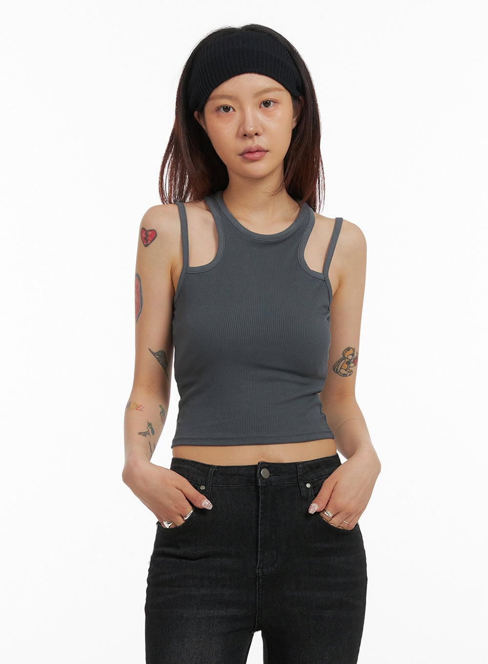 Slim Crop Tank Top IY410