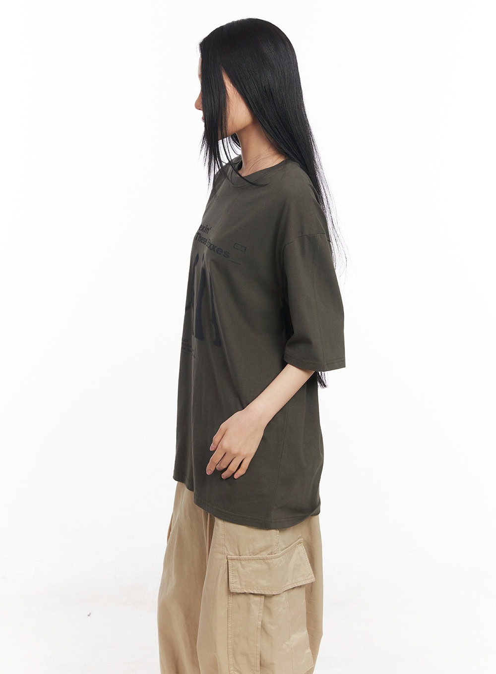 Casual Graphic Oversize T-Shirt CY528