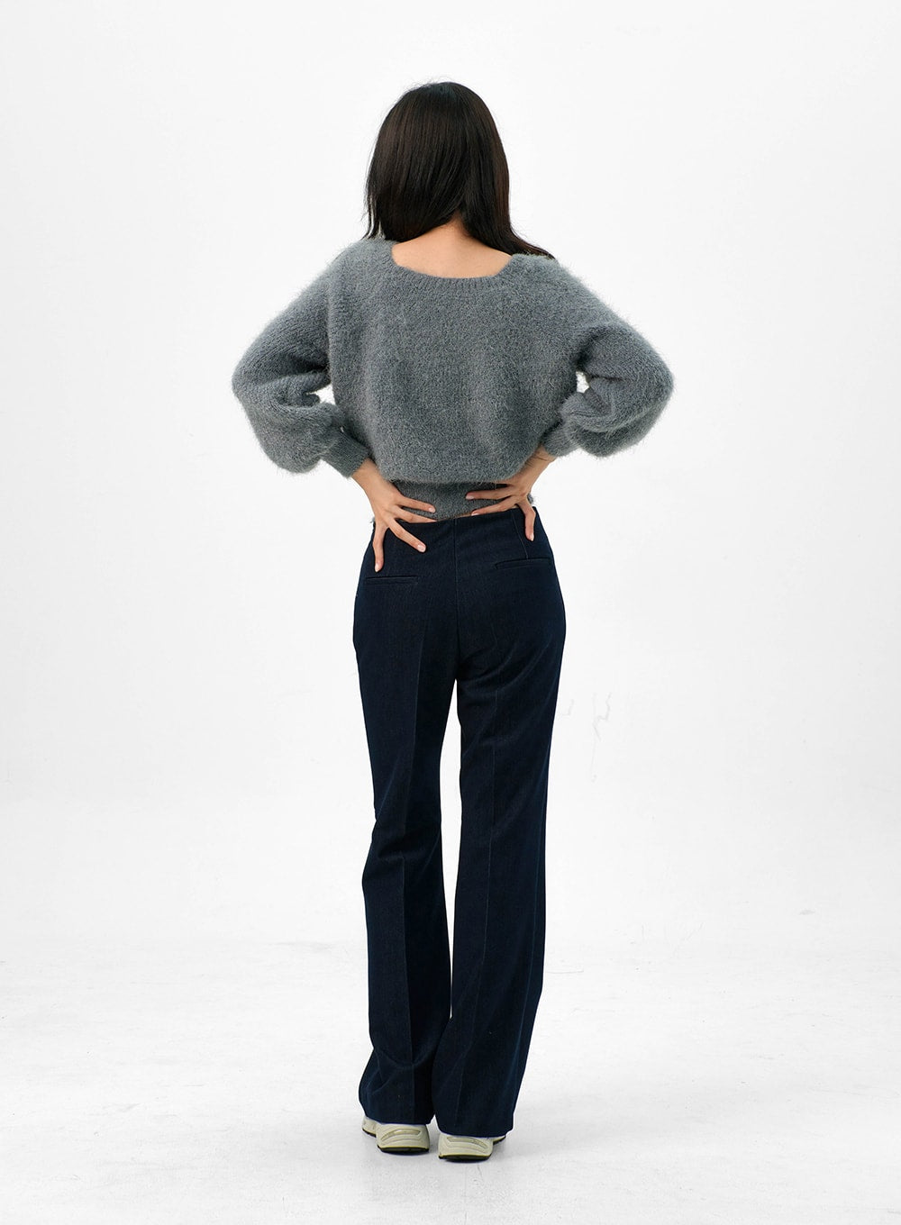 Fuzzy Off-Shoulder Sweater OG327