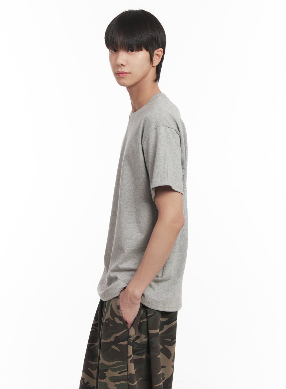 Men's Essential T-Shirt (Gray) IM518