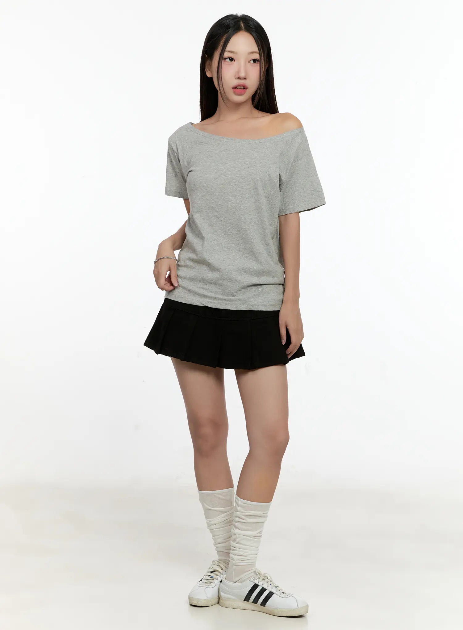 Casual Off-Shoulder Tee CG501