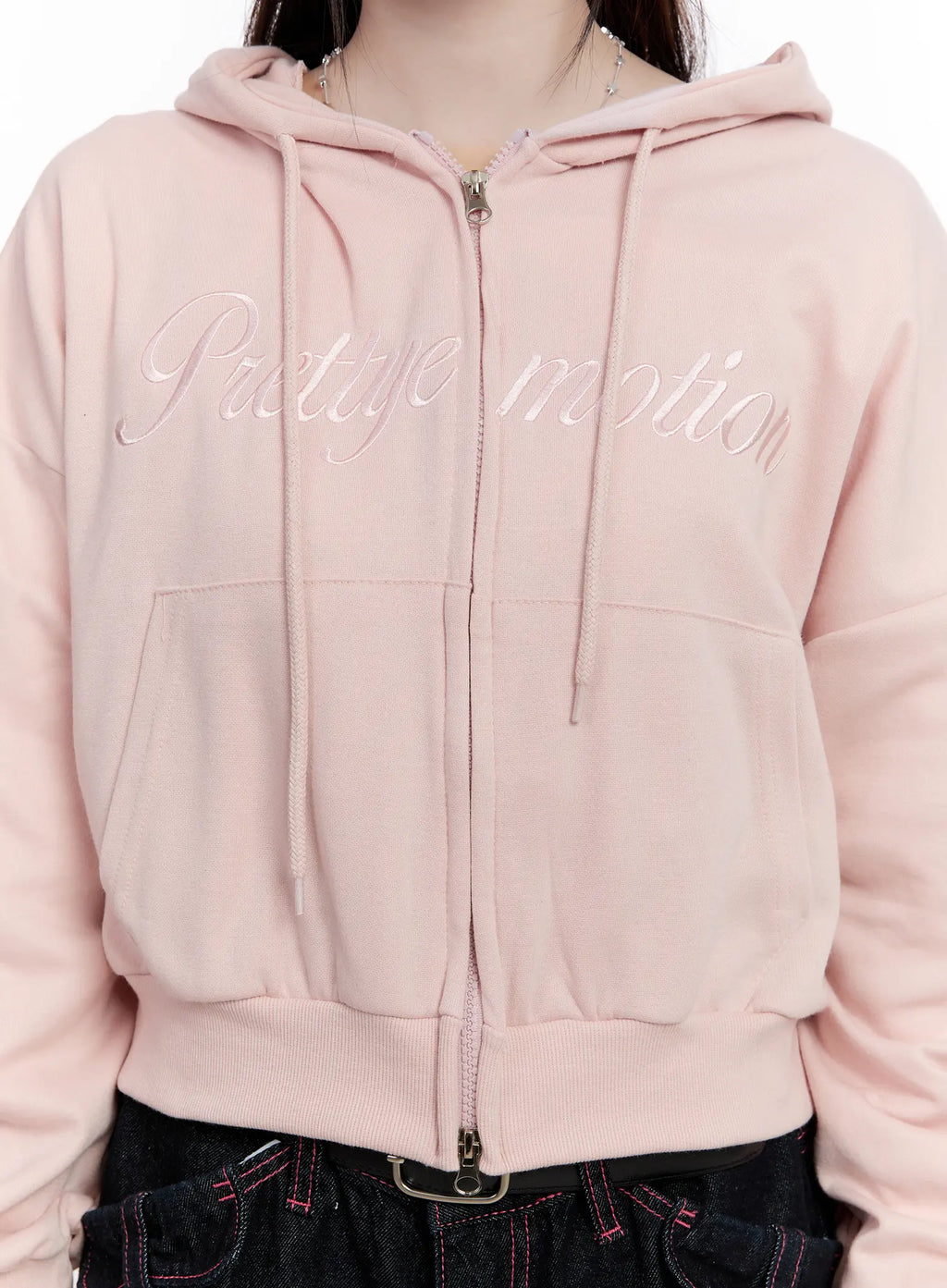 Printed Graphic Zip-up Hoodie CO501