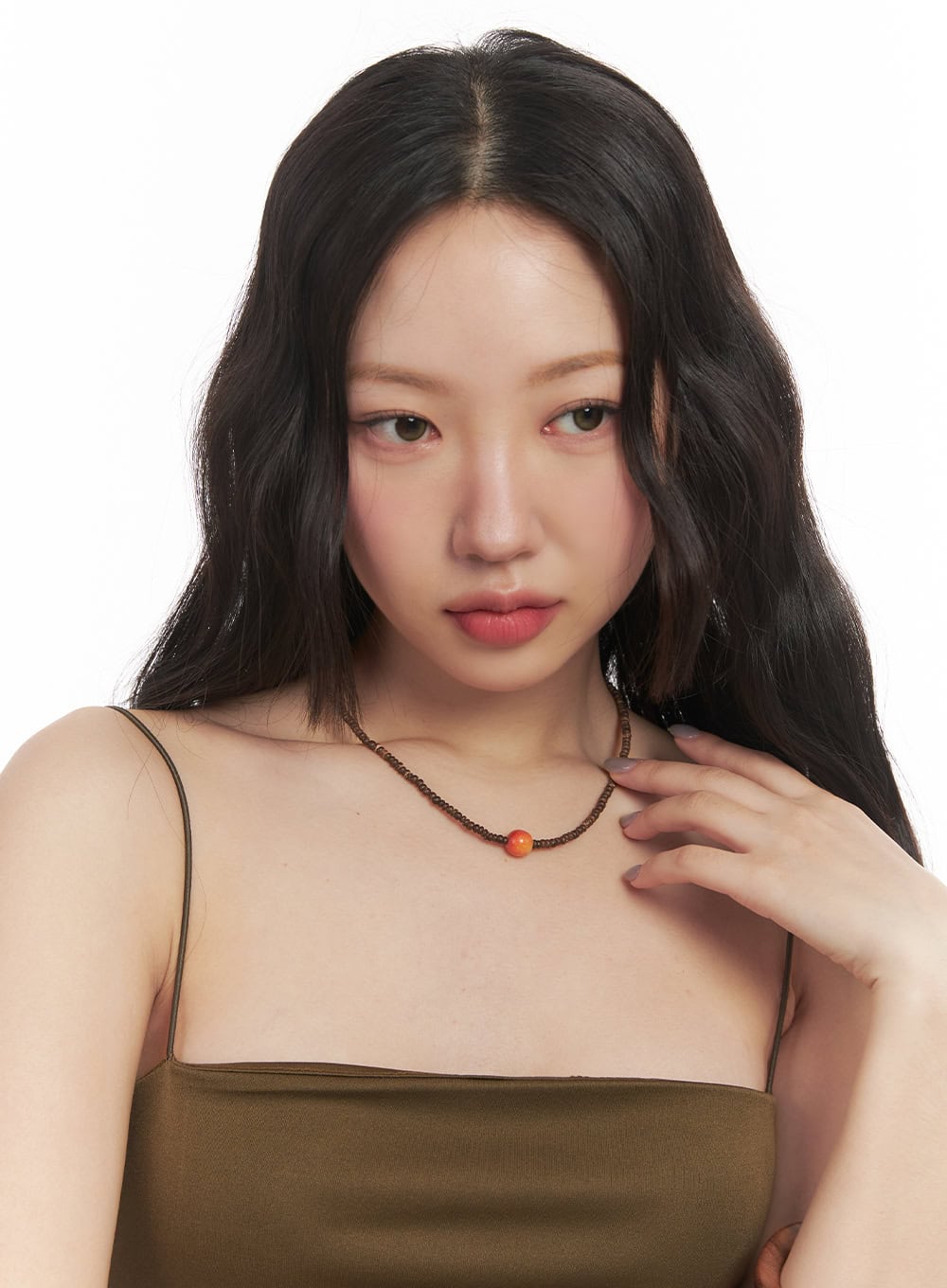 Circle Wood Necklace CF520