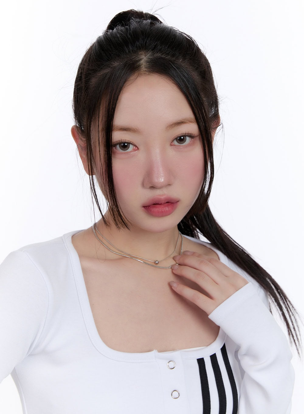 Layered Ball-Chain Necklace CJ509