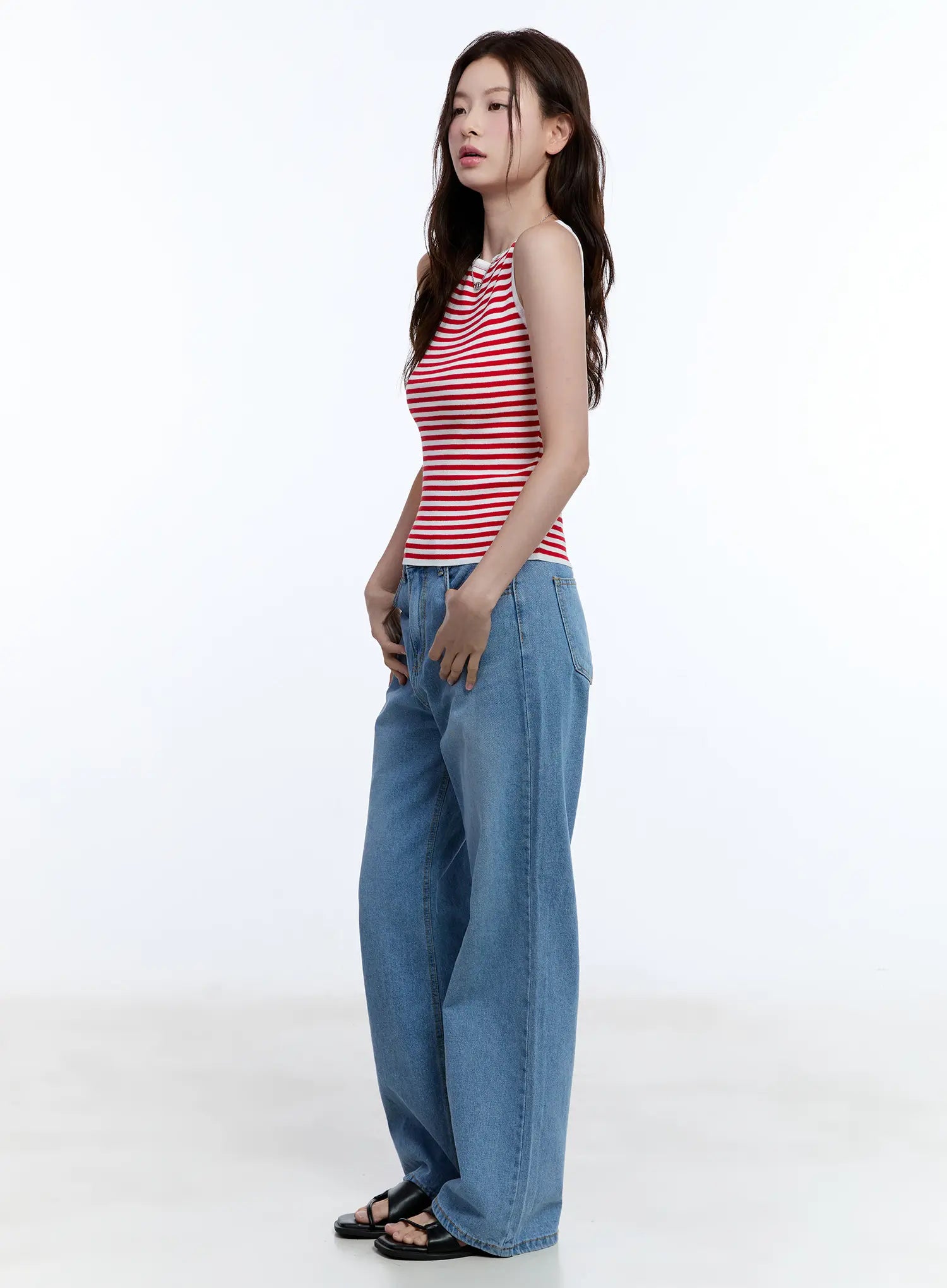 Striped Cami Top CU513