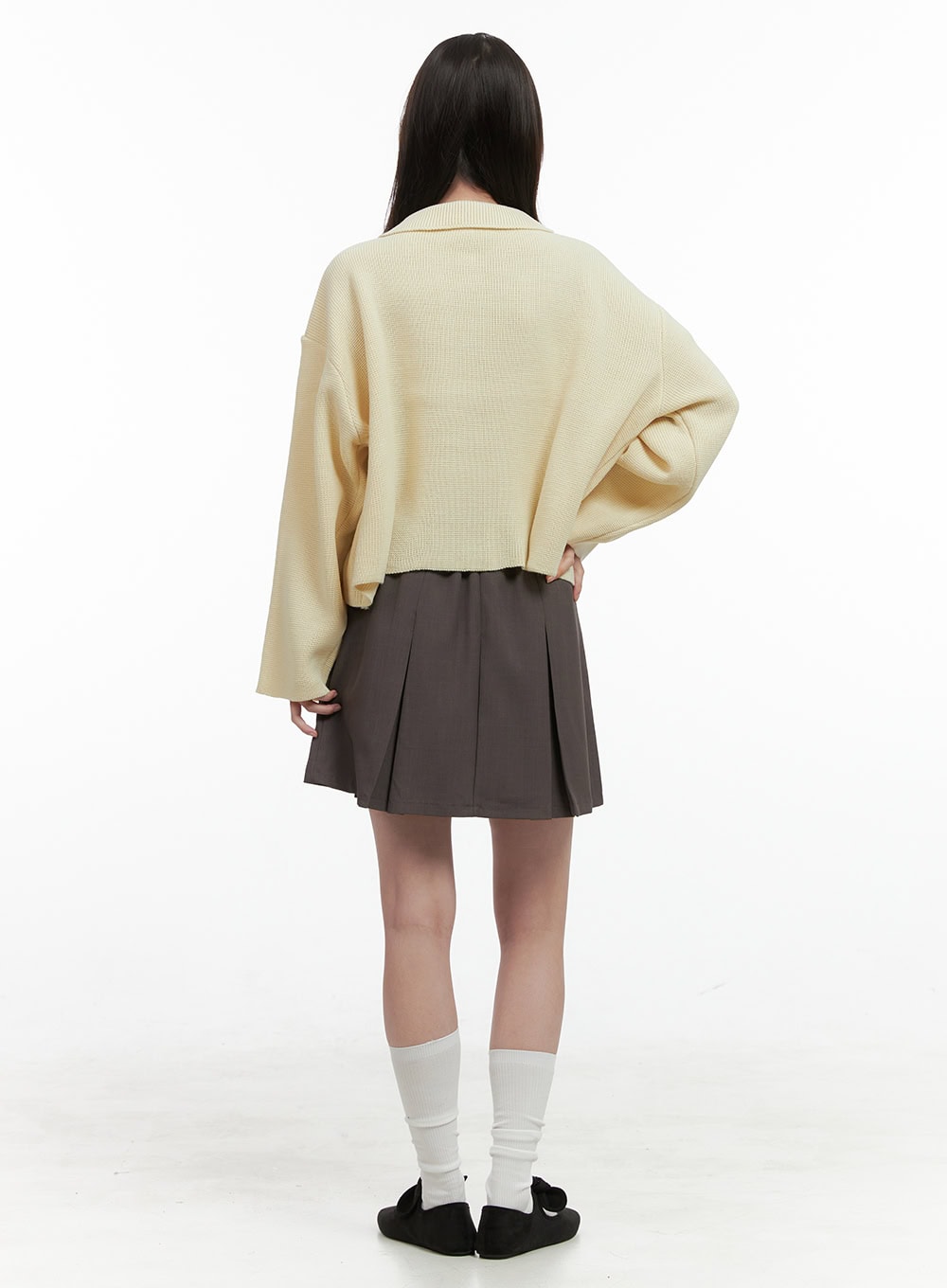 Pleated Spice Mini Skirt OG409