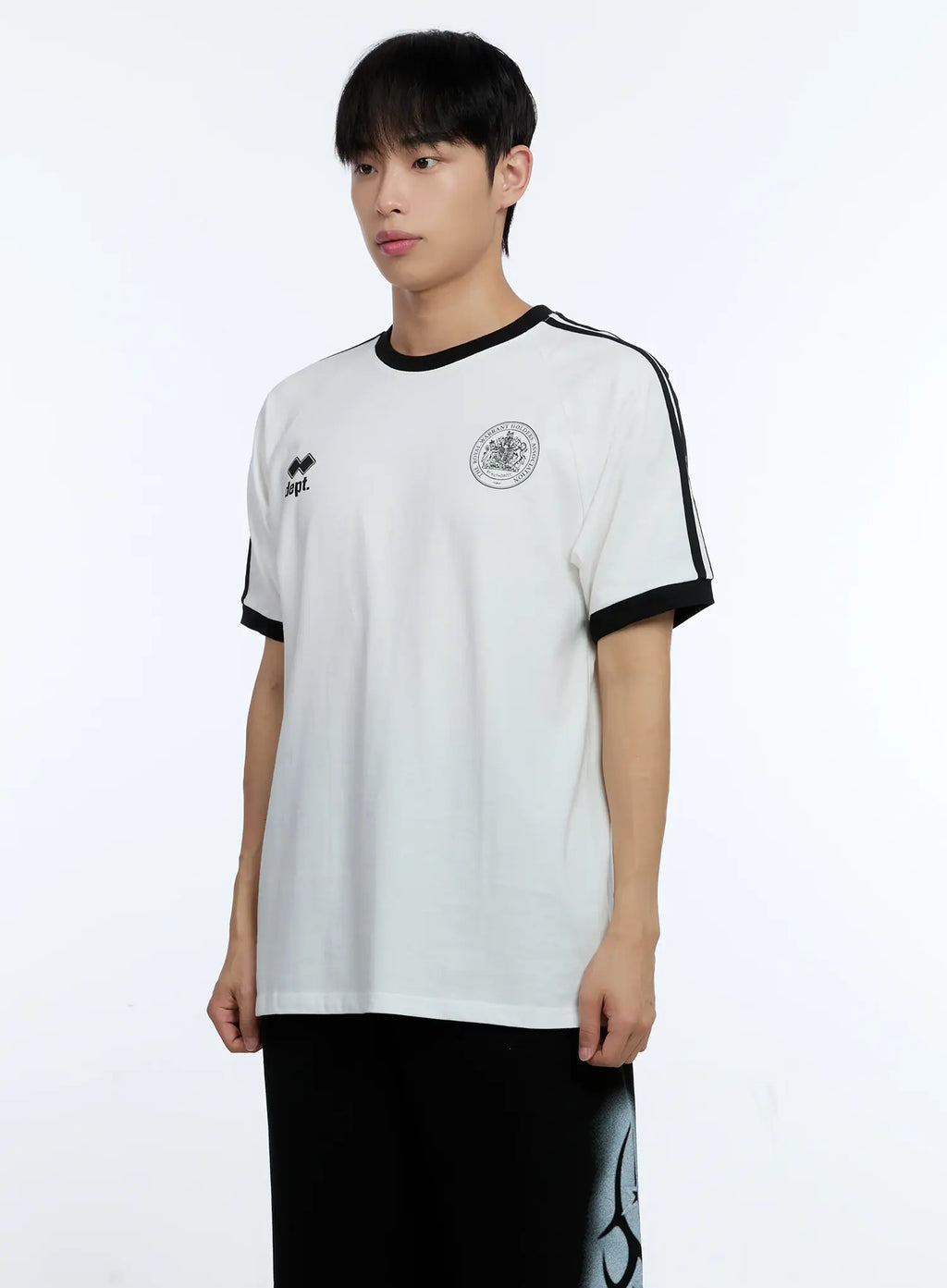 Men's Minimalist Graphic Cotton Tee IG515