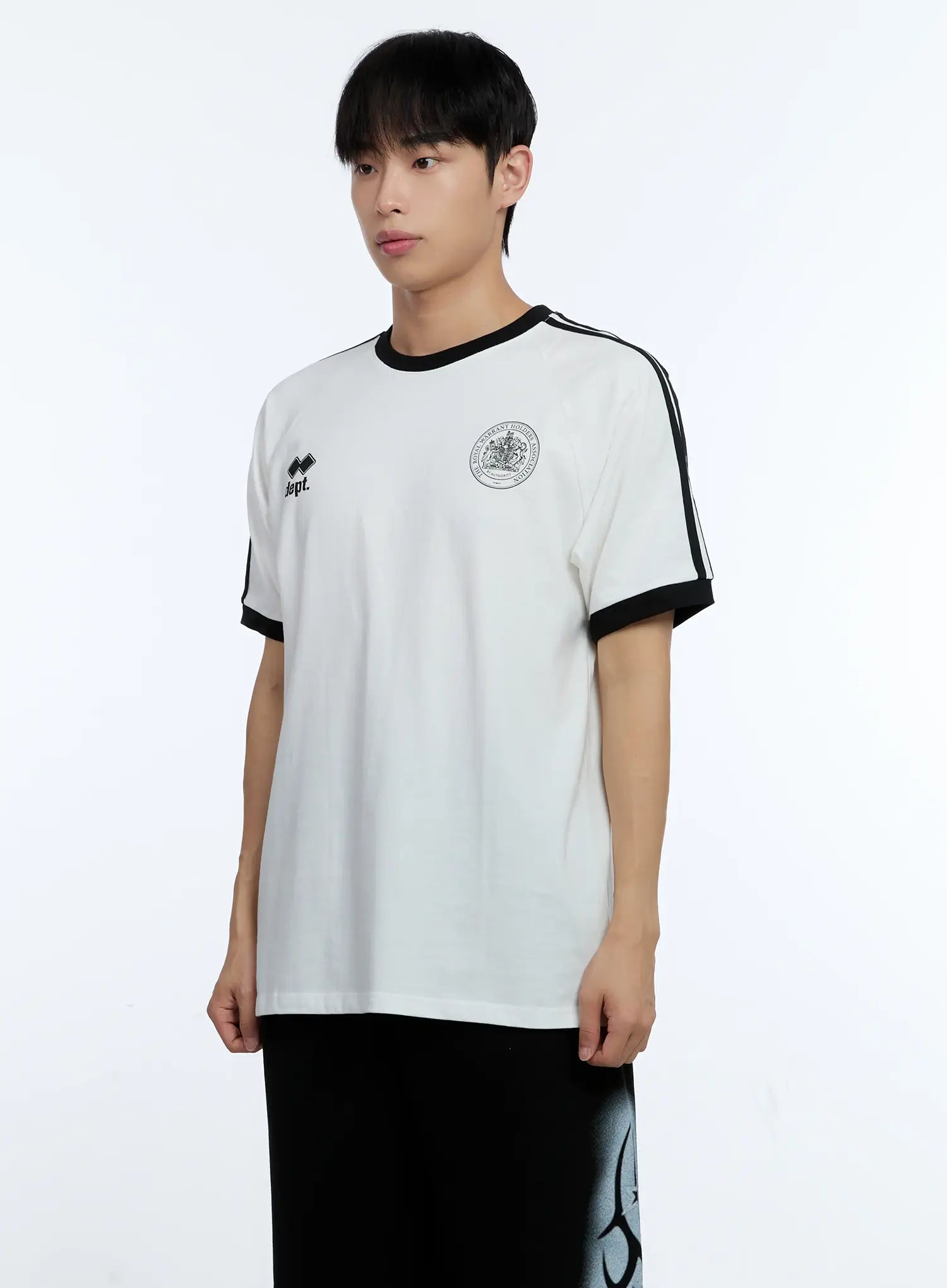 Men's Minimalist Graphic Cotton Tee IG515