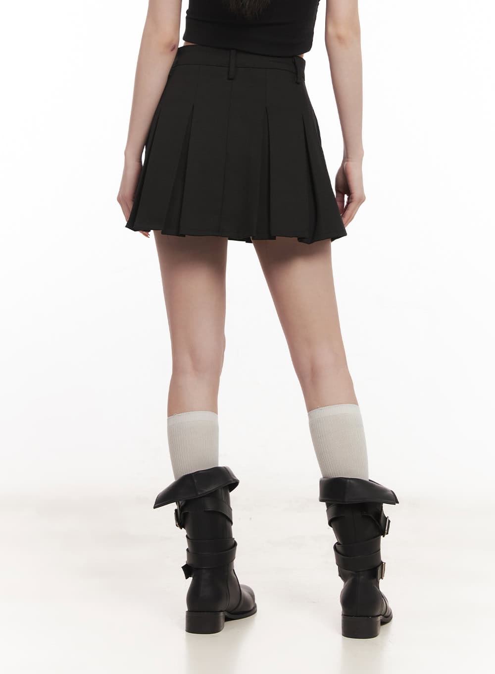 Classic Pleated Mini Skirt CM518