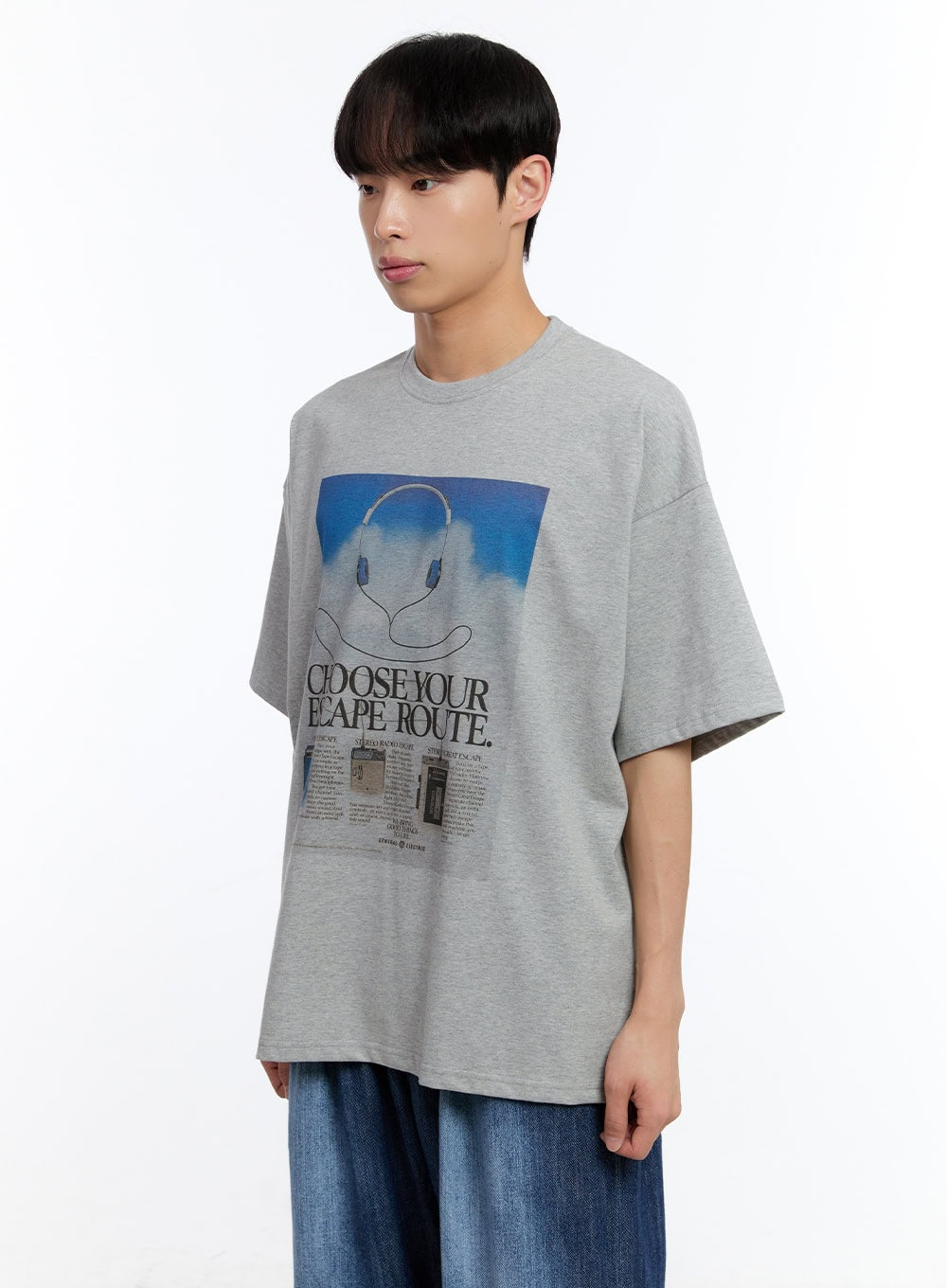 Men's Digital Graphic T-Shirt IY529