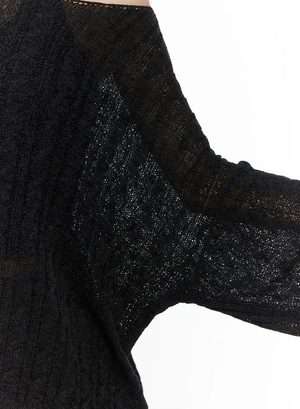 Loose Knit Long Sleeve Top CS502