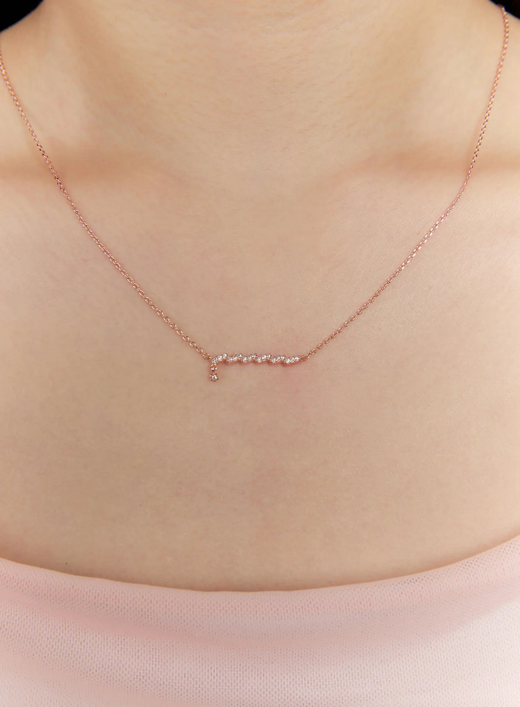 Zig Loop Necklace IS517