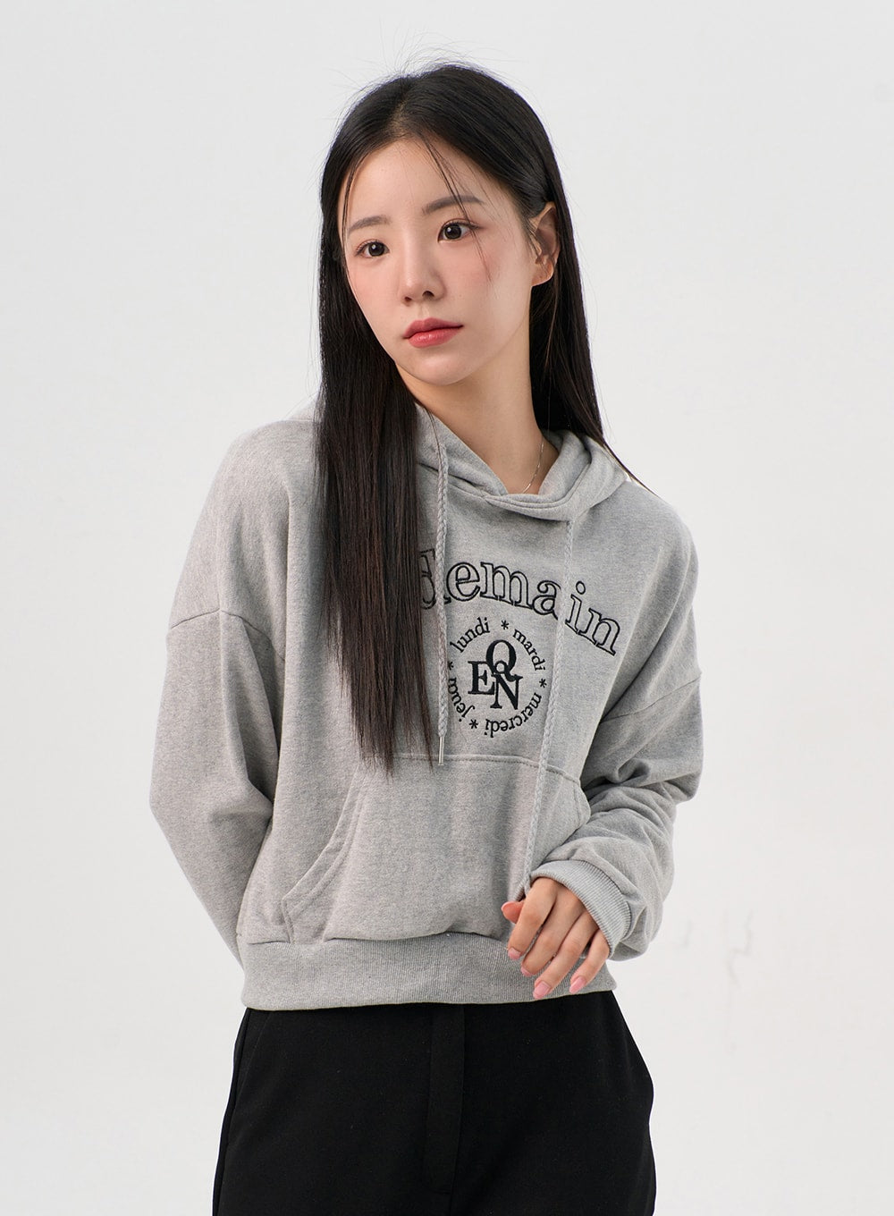 Long Sleeve Graphic Hoodie OS302