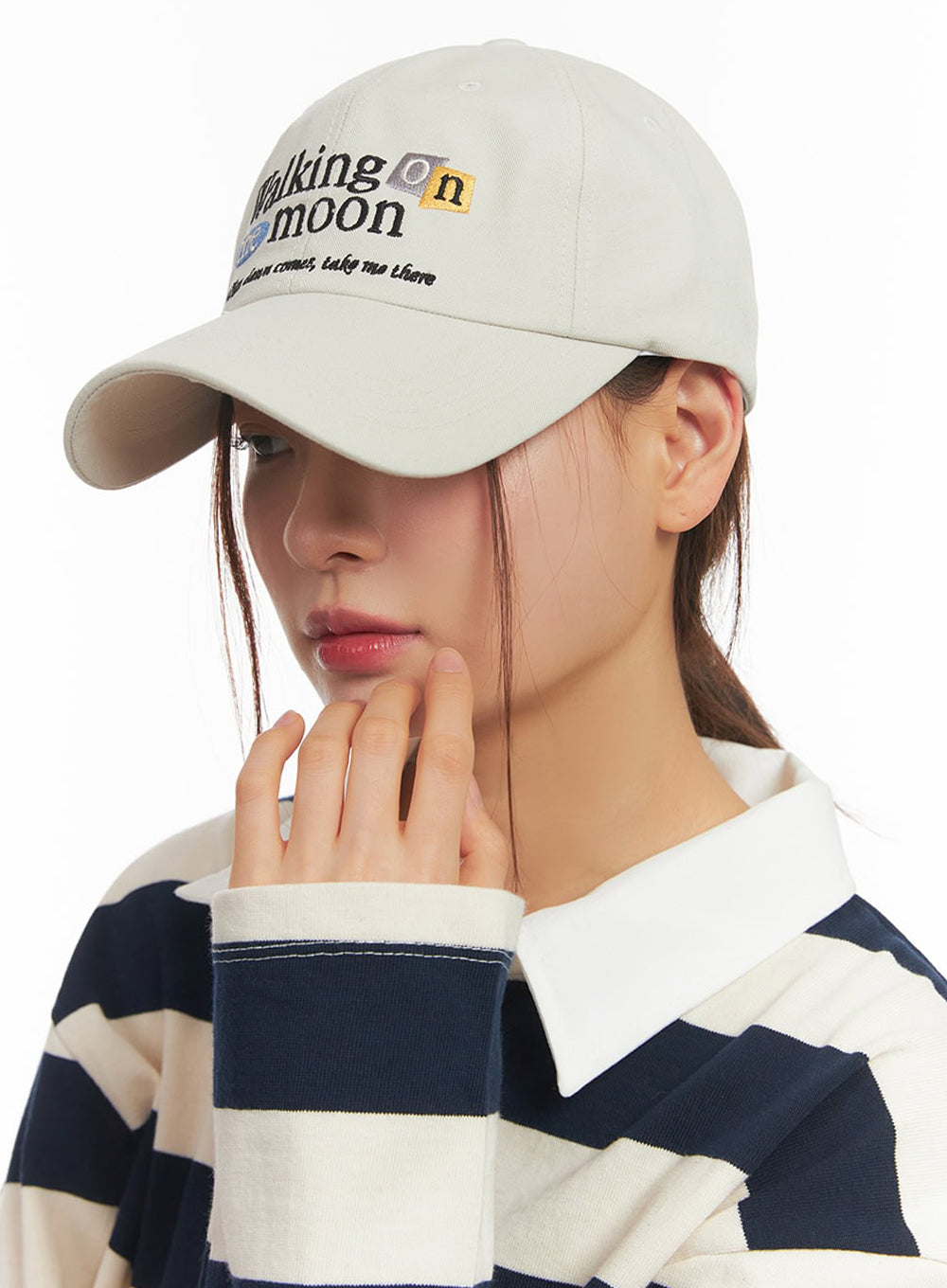 Embroidered Graphic Cap IM514