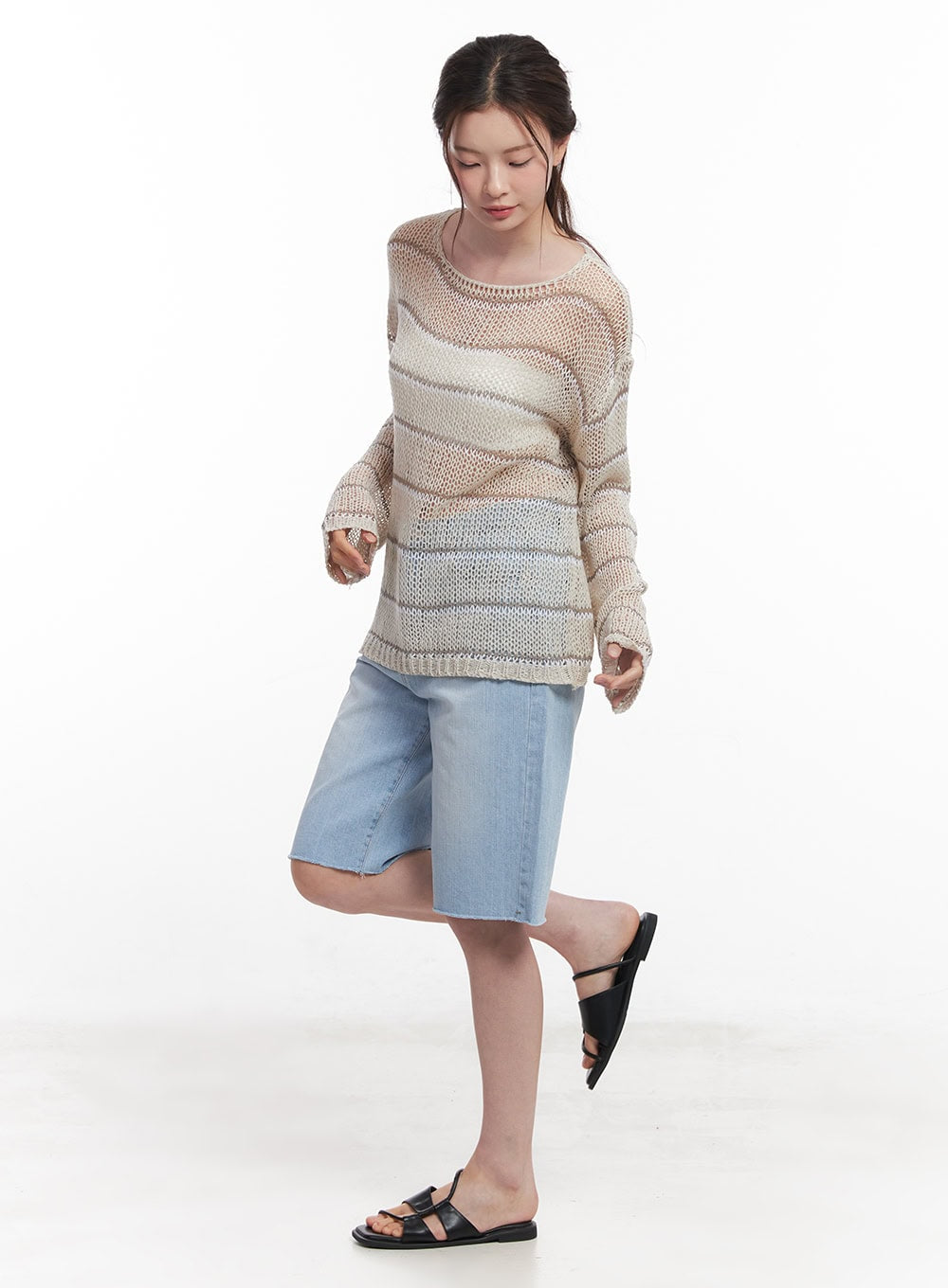 Shira Wide-Fit Baggy Jorts CY519