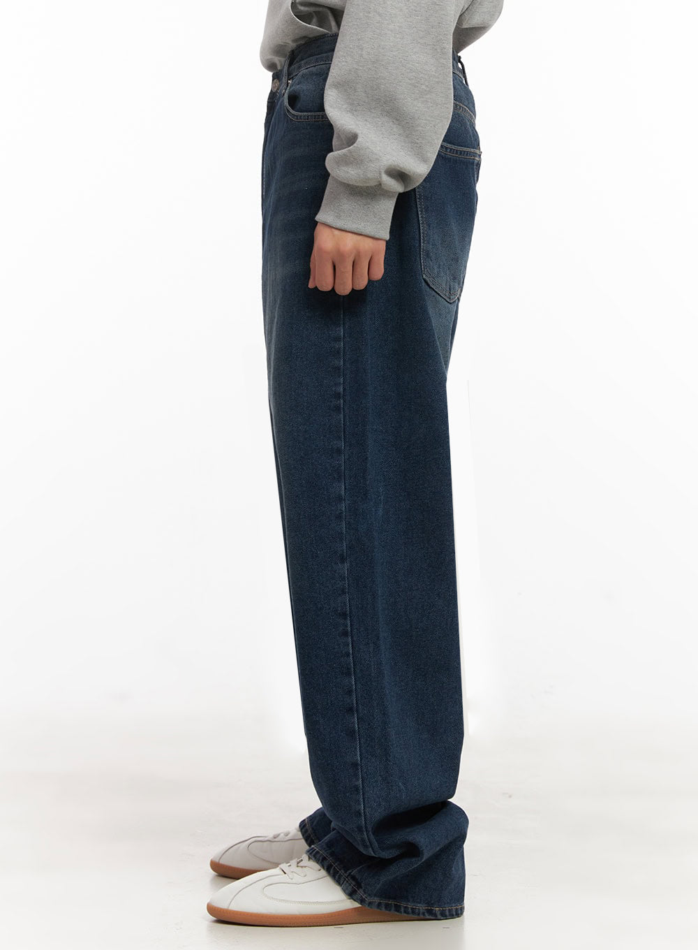 Men's Wide-Fit Denim Jeans ID427