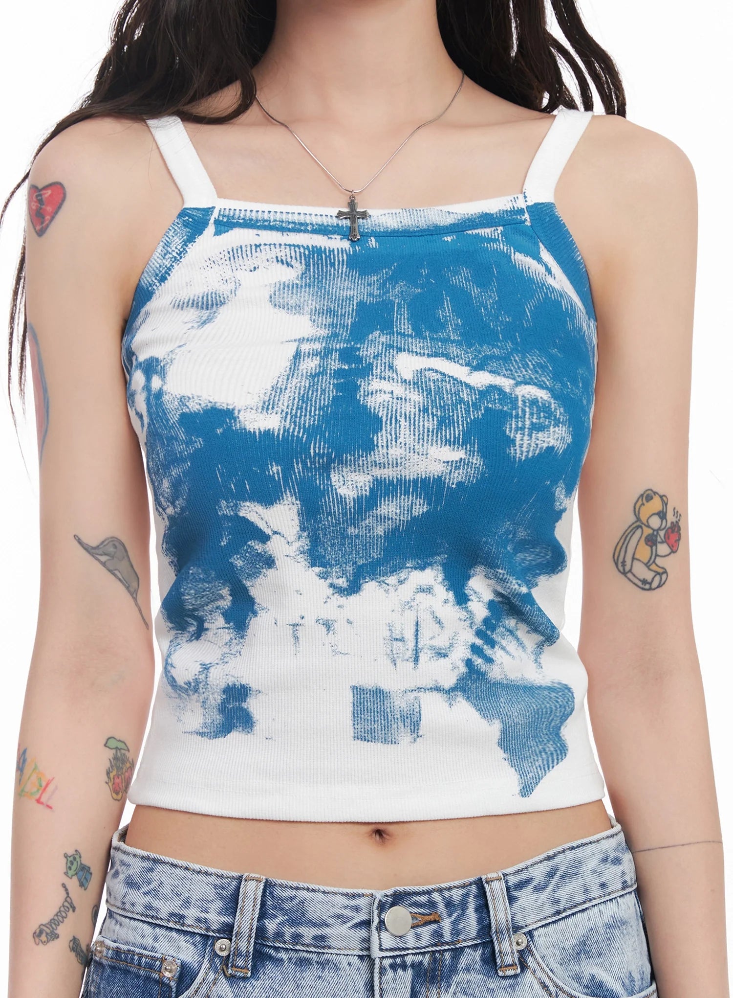 Abstract Art Print Tank IC503