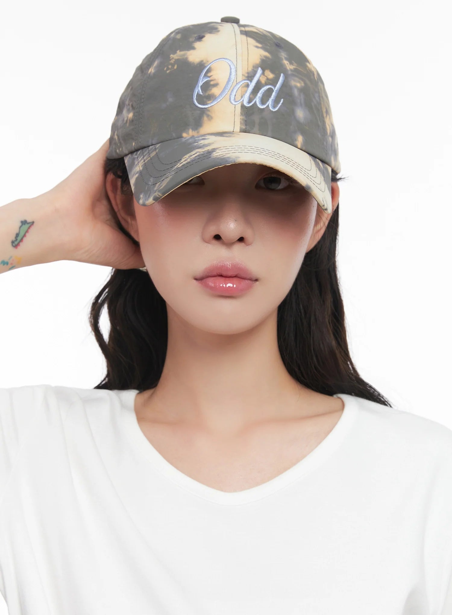 Tie-Dye Embroidered Baseball Cap IC503