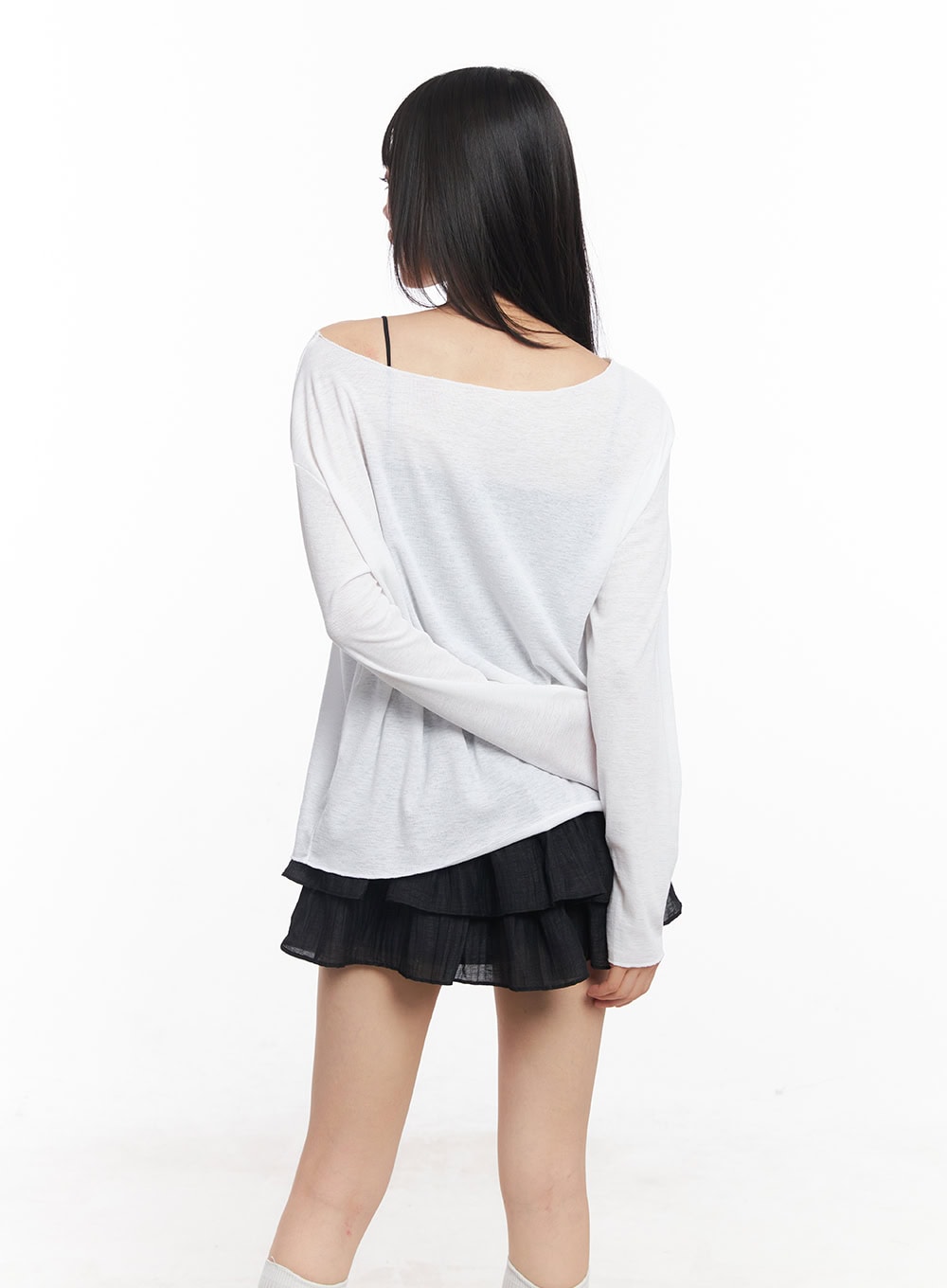 Dreamy Semi-Sheer Graphic Long Sleeve CY514