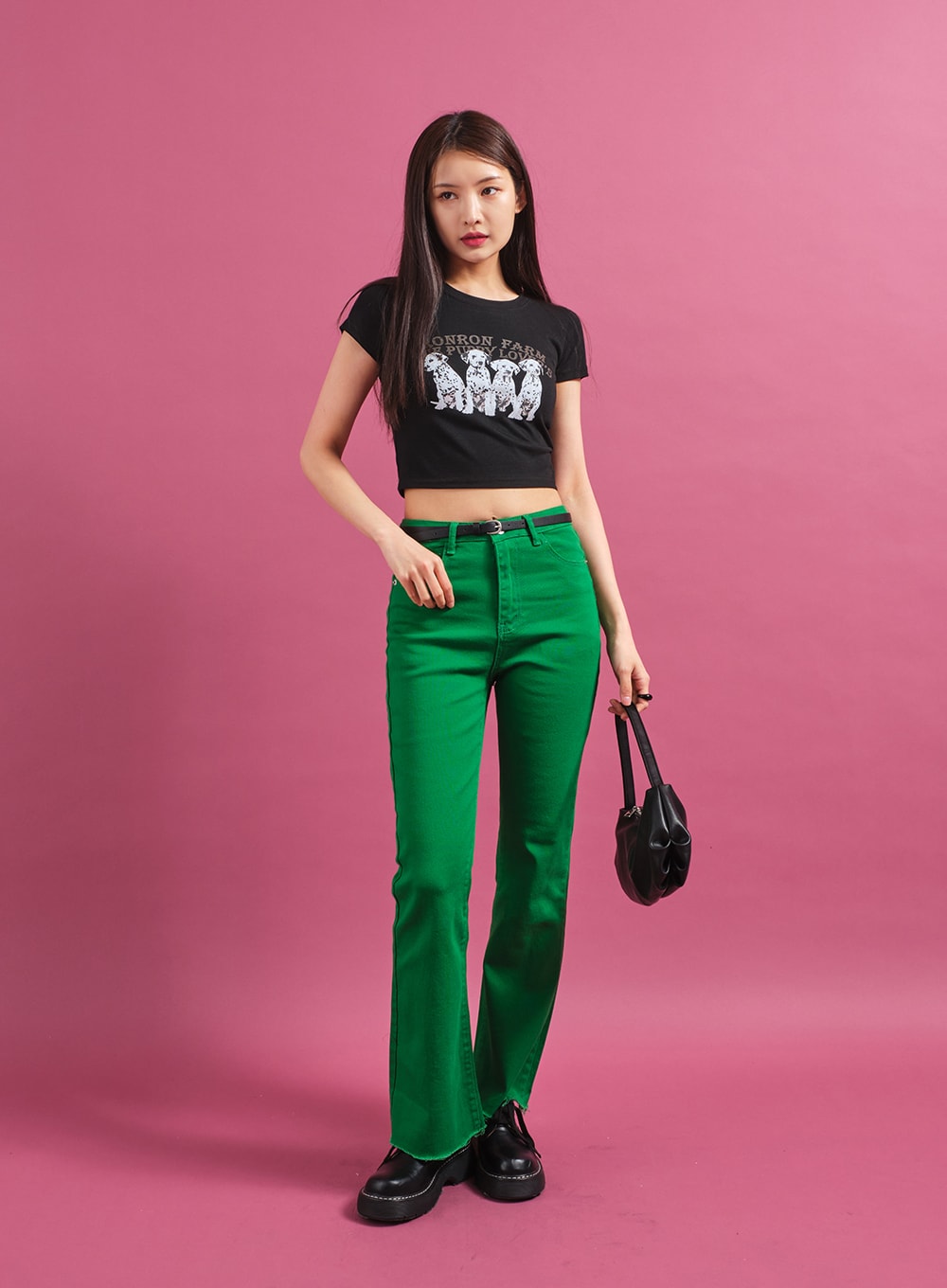 Dalmation Crop T-Shirt CY17