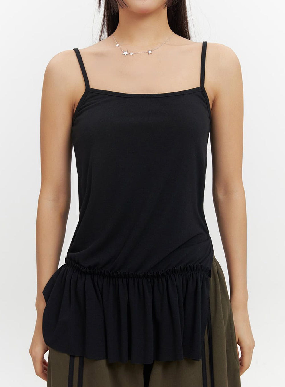 Ruffle Layered Camisole Top IF510