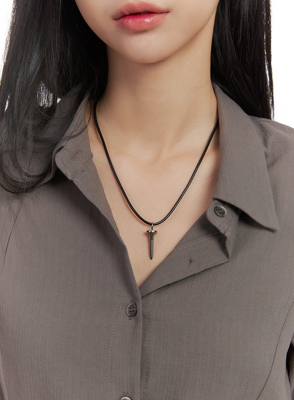 Screw Pendant Necklace  CN426