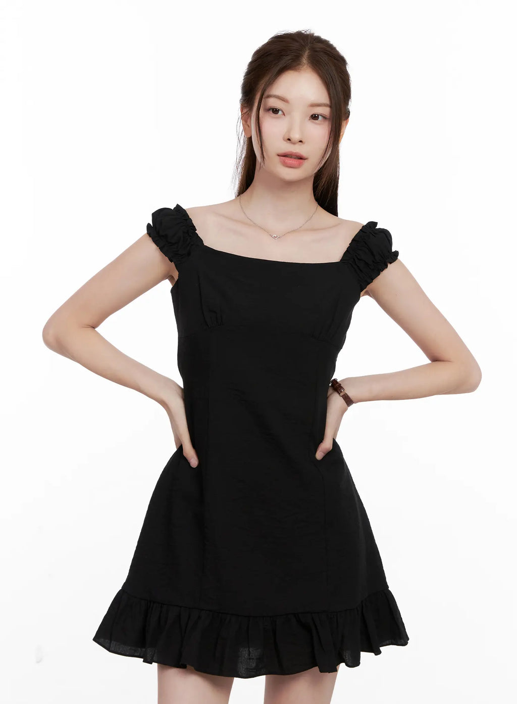 2-Way Cotton Mini Dress CL523