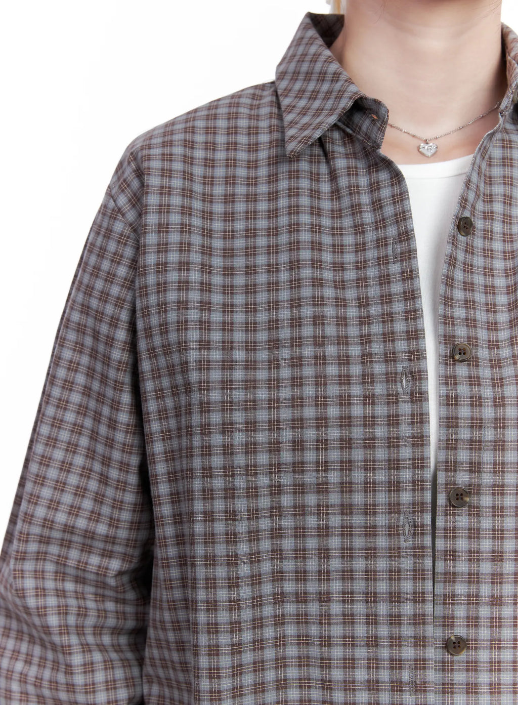 Casual Plaid Button Down Shirt CG520