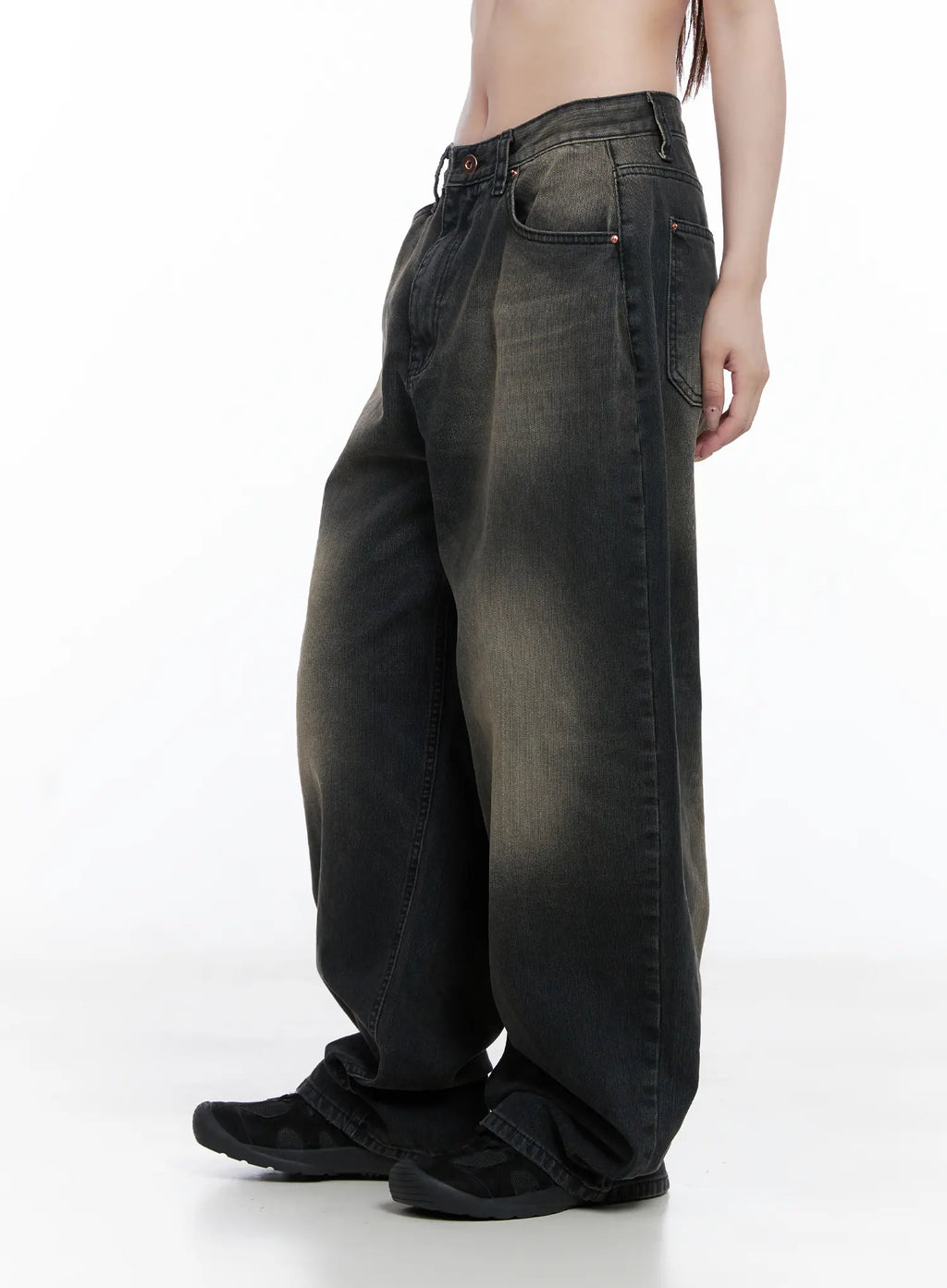 Bobo Relaxed Fit Vintage Washed Jeans CG529