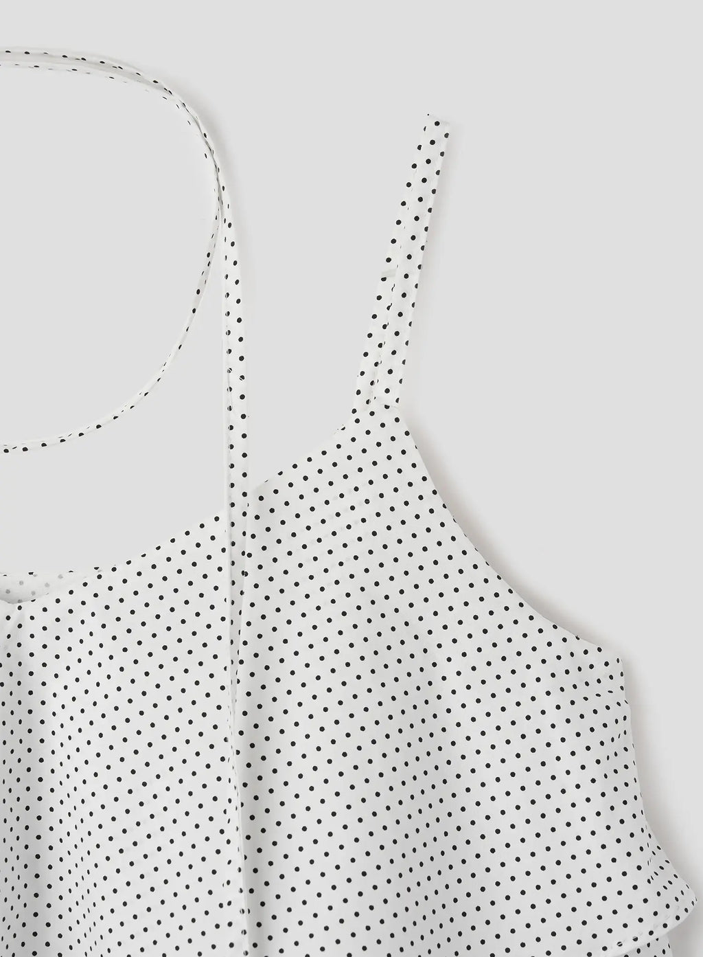 Polka Dot Ruffle Cami IU526