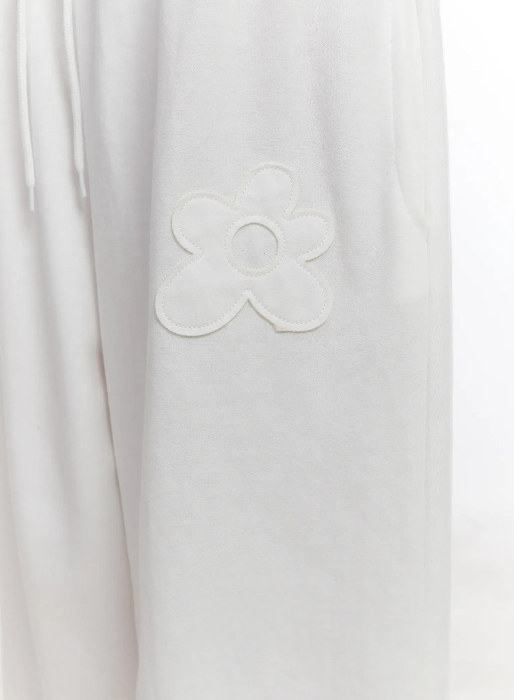 Plaid Waist Wide Leg Sweatpants CS530