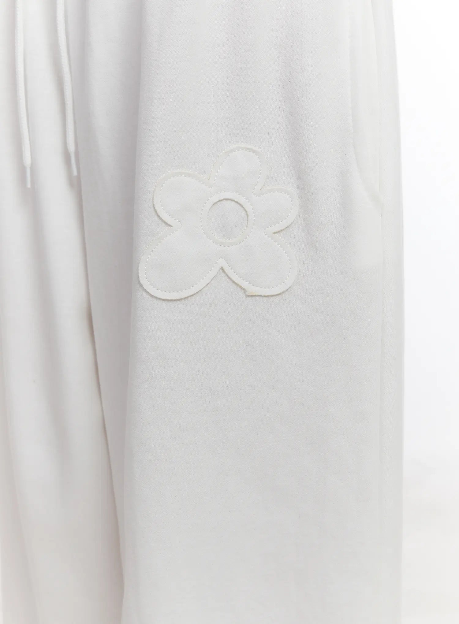 Plaid Waist Wide Leg Sweatpants CS530