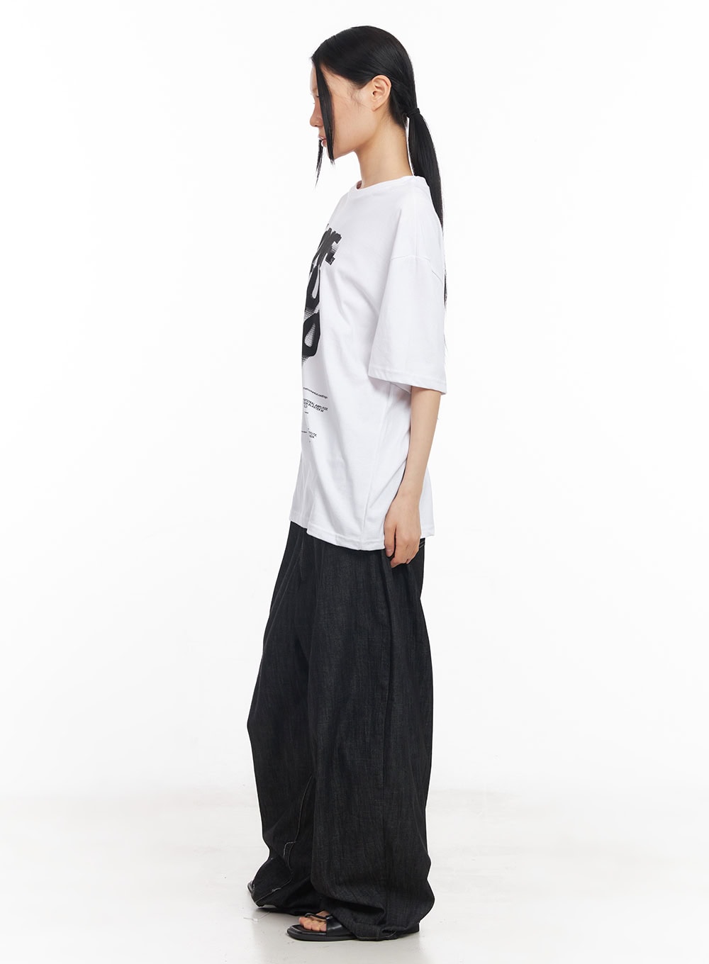 Spray Graphic Oversize T-Shirt  CY528