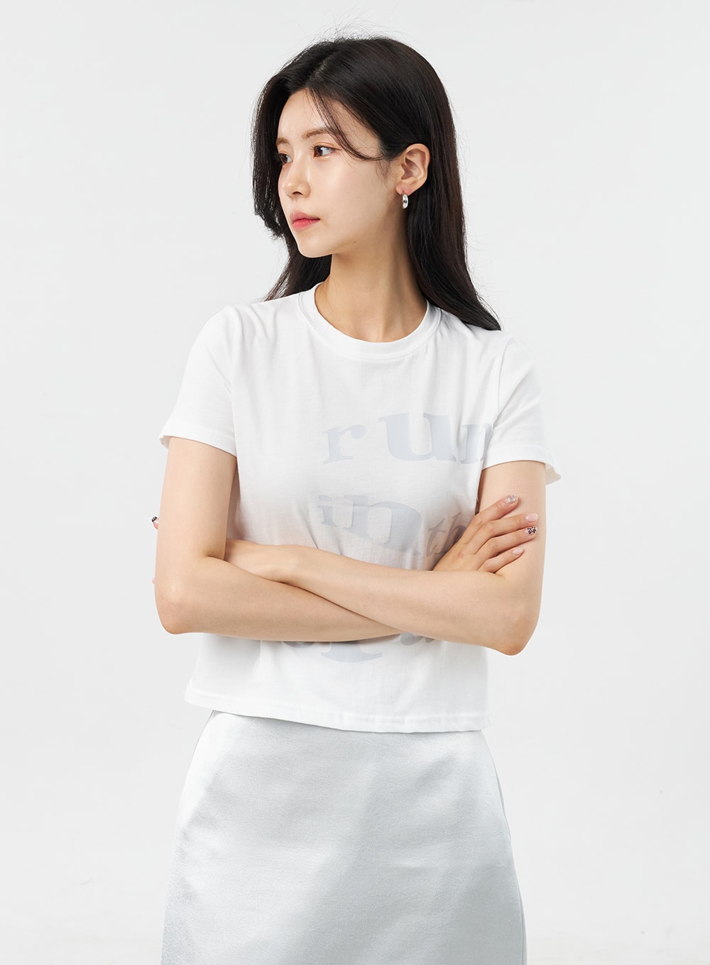 Graphic Crewneck Tee OU305
