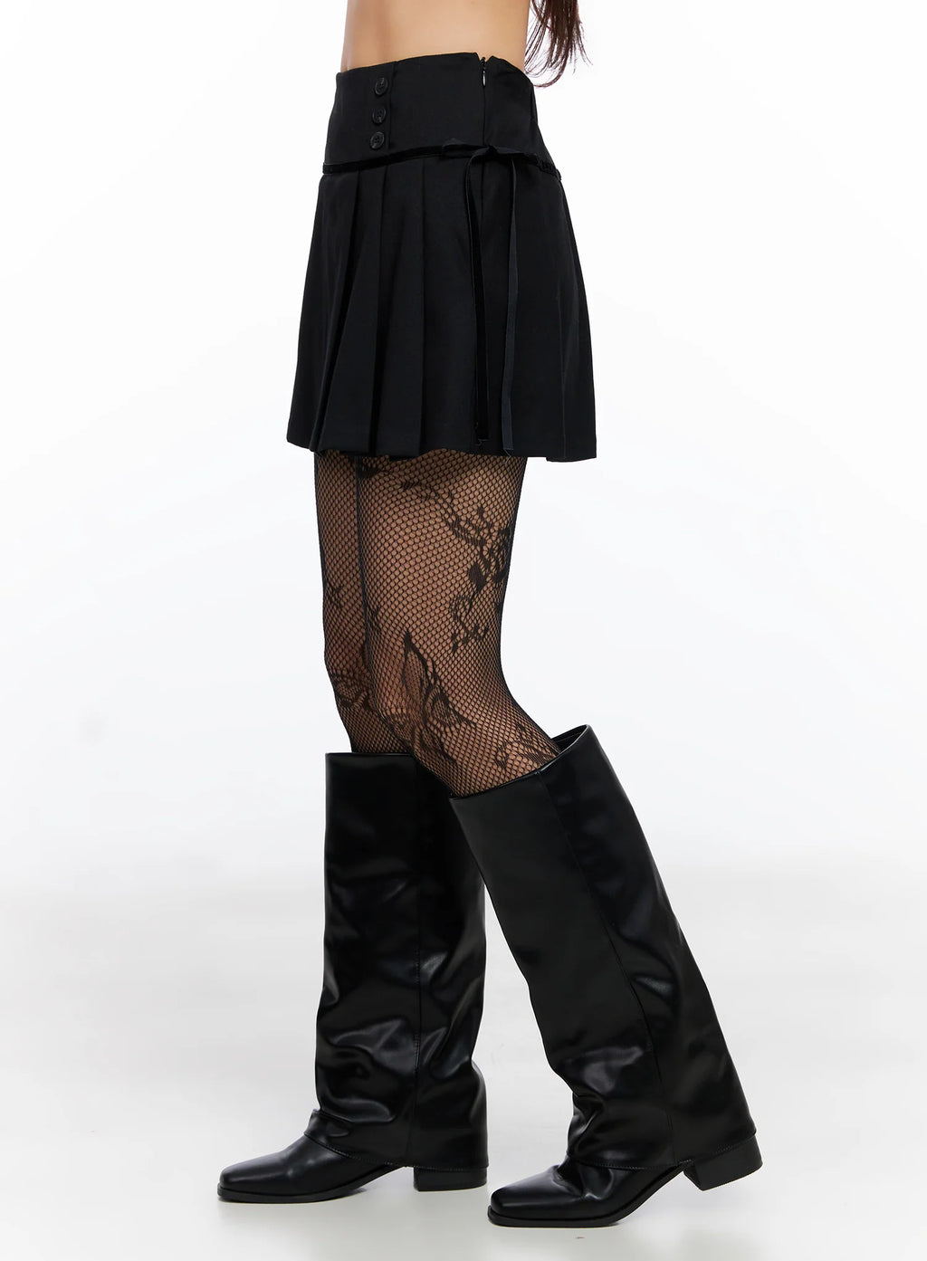 Ribbon Detail Mini Skirt CO515