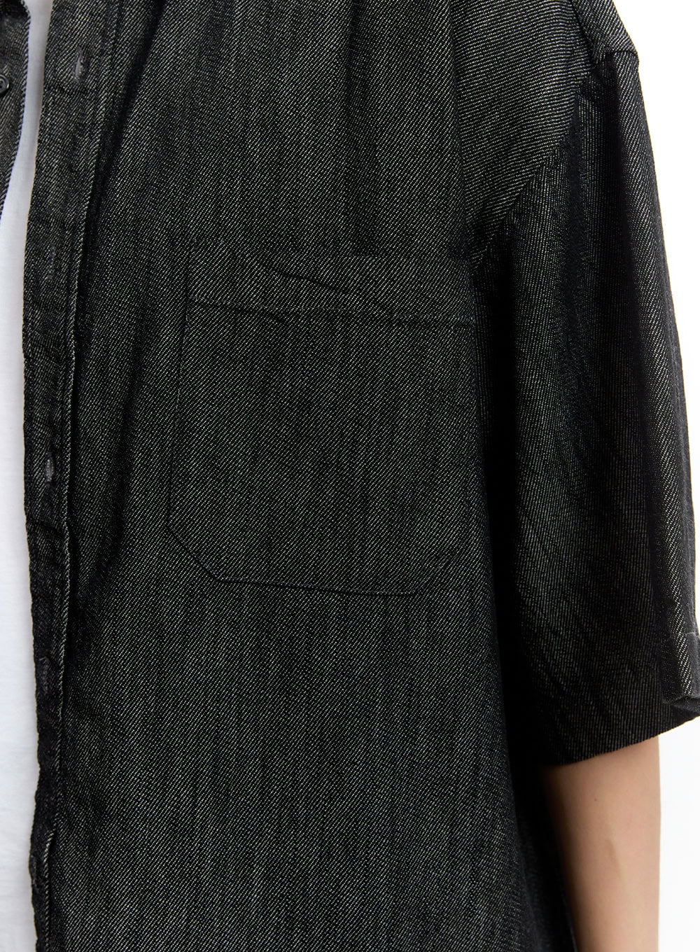 Men's Collared Oversized Shirt IA507