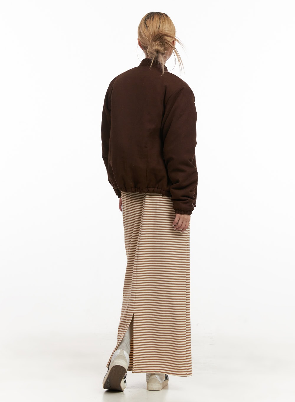 Relaxed-Fit Suede Jacket CJ508