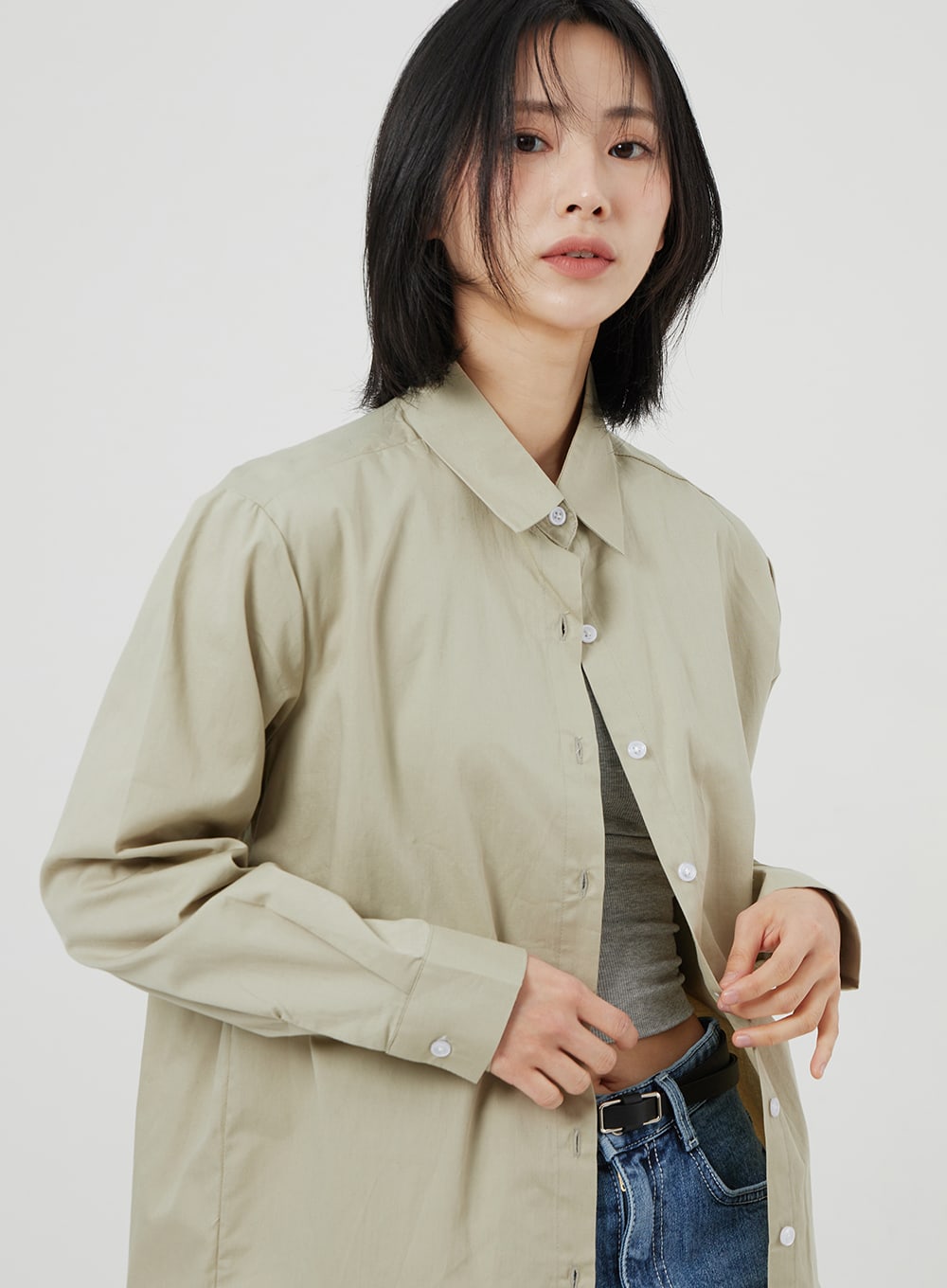 Oversized Color Shirt OM303
