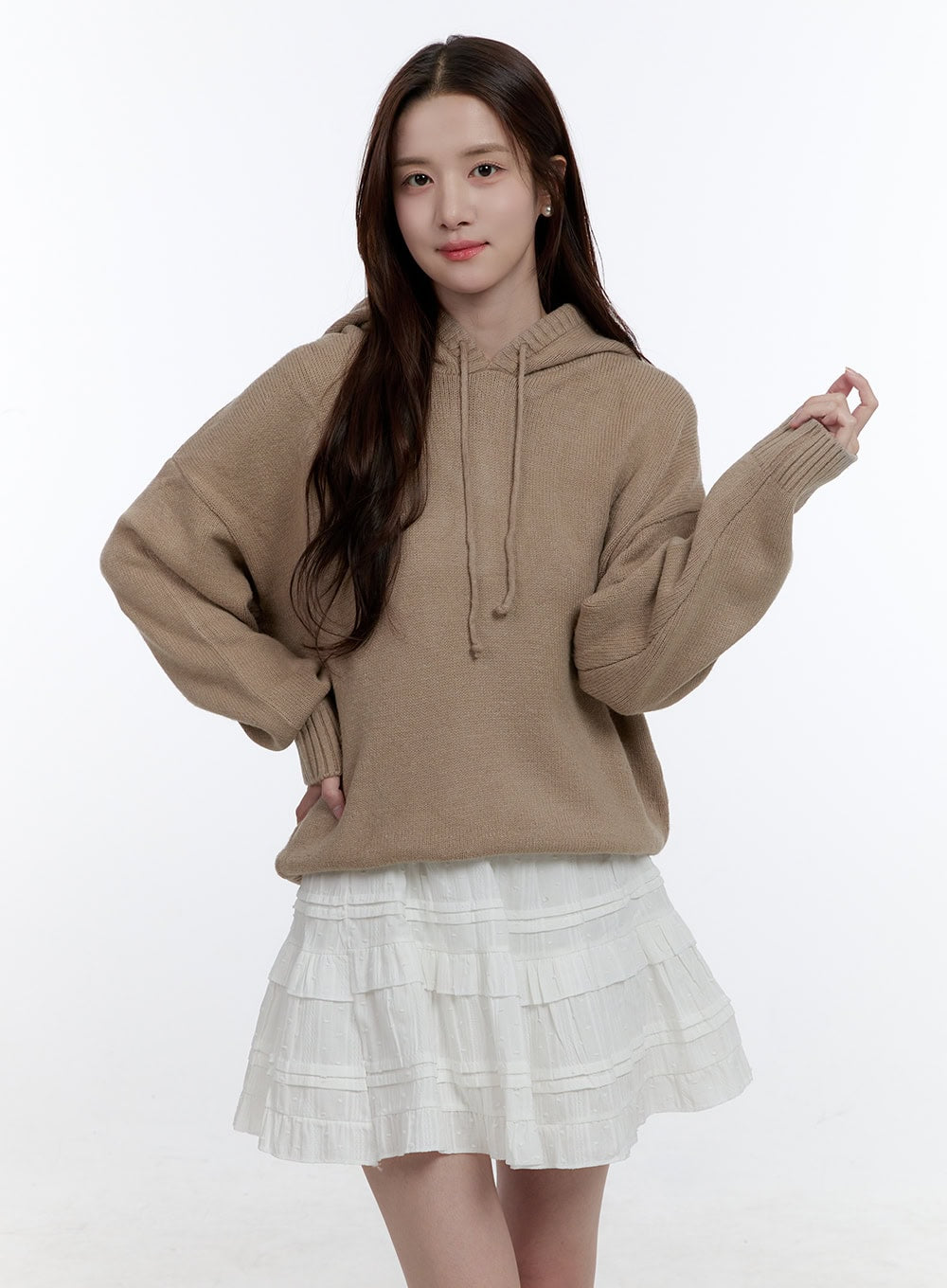 CozyChic Oversize Hooded Knit Sweater OO407