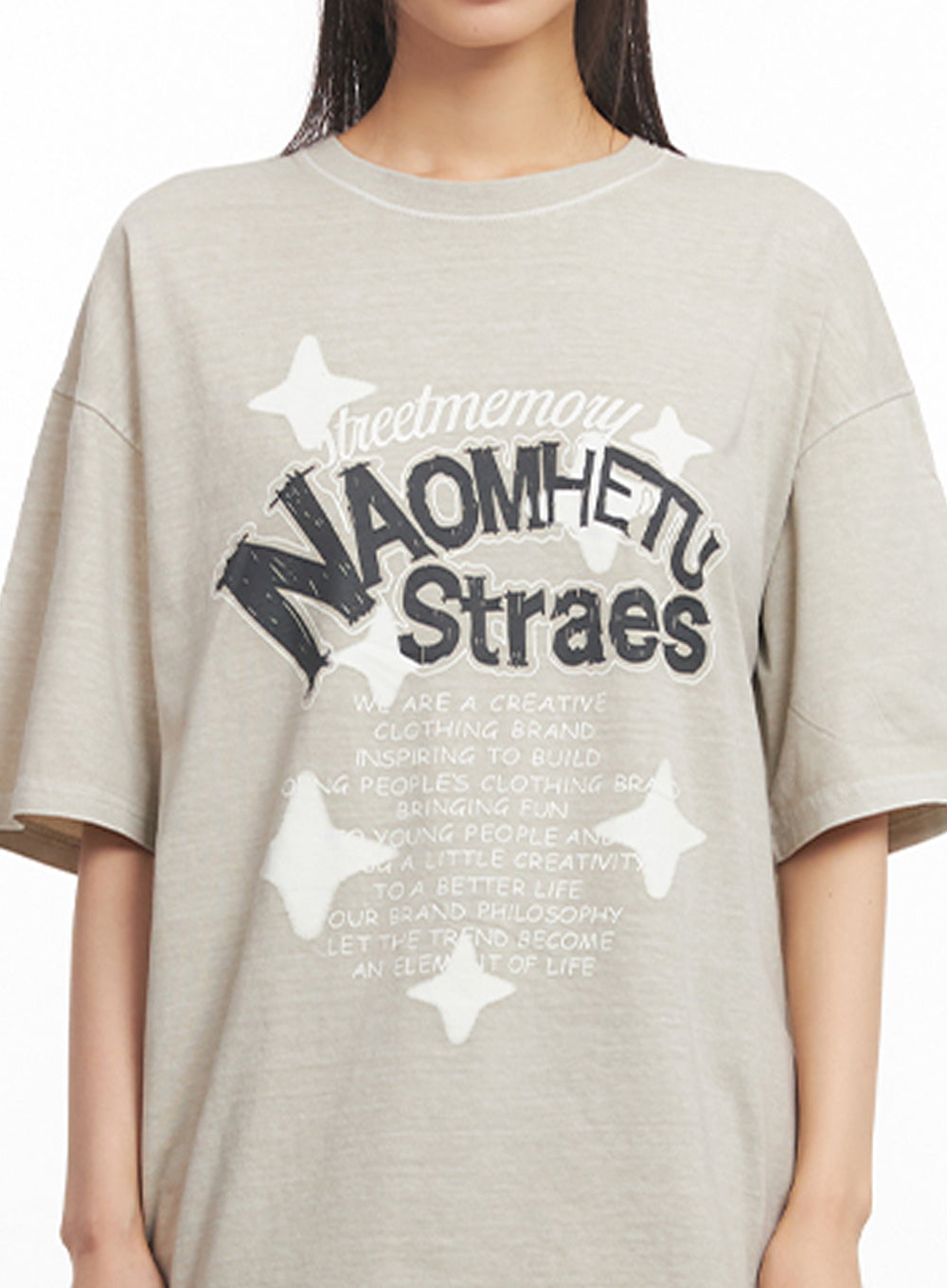 Star Graphic Cotton T-Shirt IY502