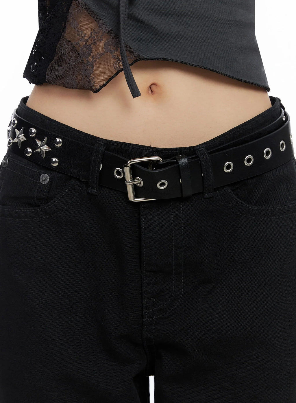 Star Studded Buckle Belt CO517
